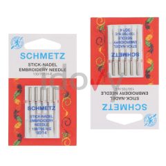 5 agujas Schmetz 130/705 H-E Cartón
