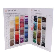 Carta de colores Sewfil DACOR 20-3 (140 colores)